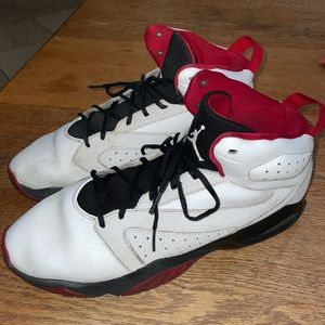 Nike Air Jordan Lift Off Basketball Shoe White/Black/Red AR4430-106 - Size 14